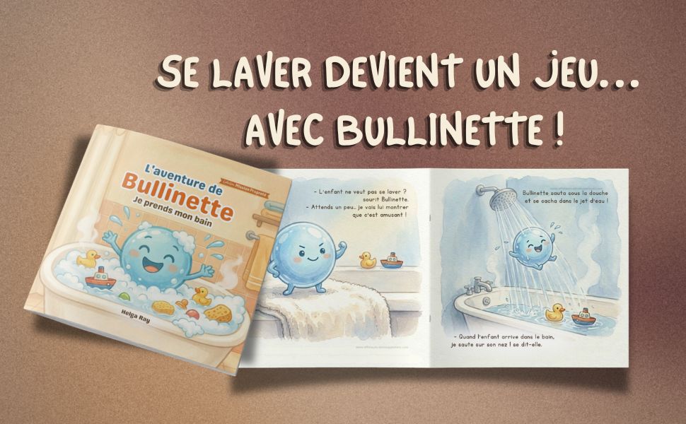 L’aventure de Bullinette : Je prends mon bain – Image 2