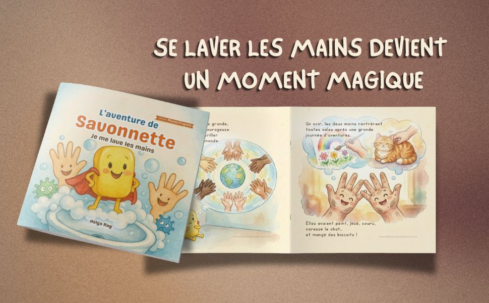 L’aventure de Savonnette: Je me lave les mains – Image 2