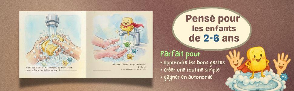 L’aventure de Savonnette: Je me lave les mains – Image 4