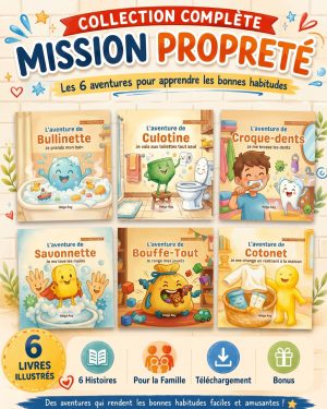 Collection Mission Propreté (6 livres PDF)